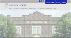 Desktop Screenshot of marianhouse.org